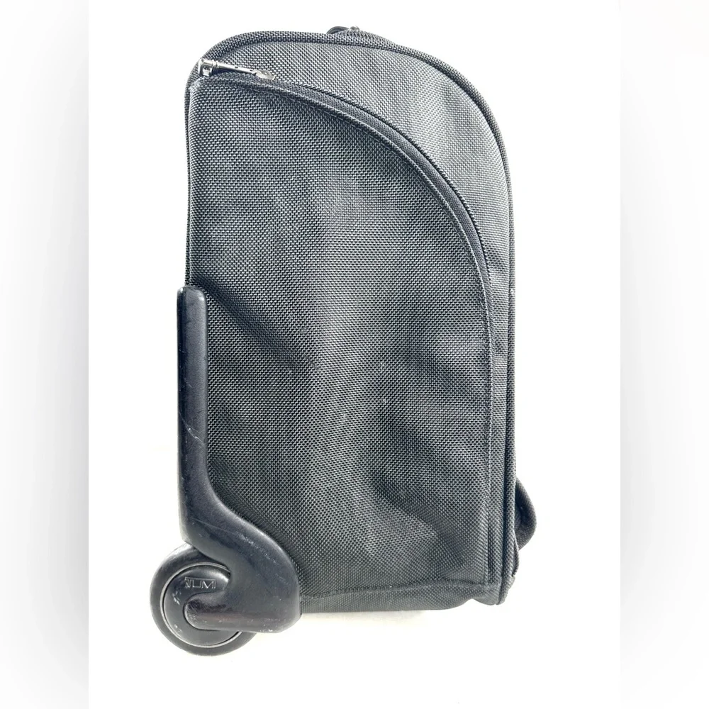 TUMI Alpha Wheeled Black Ballistic Nylon 17